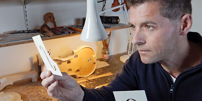 Christoper Rowe - viola and violin maker